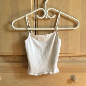 White tank top